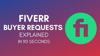 How To Find Buyer Requests On Fiverr In 2024 [upl. by Oiralih]