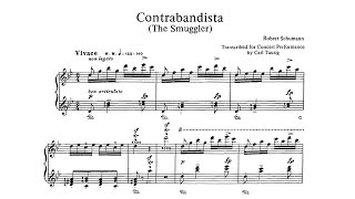 Schumann arr Tausig  The Contrabandist  Sascha Gorodnitzki 1951  Capitol P8374 [upl. by Quarta]