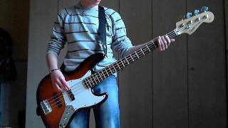 Regina di cuori  Litfiba bass cover [upl. by Buroker]