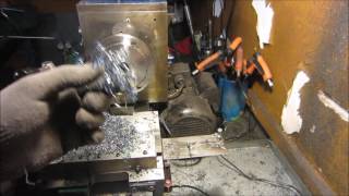 Tokarka NuTOOL Toczenie zamka zabieraka uchwytu prt15  spindle lathe repair [upl. by Tabshey]