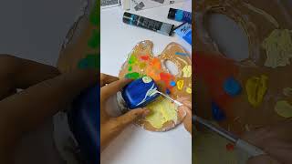 Painting on earbuds case 🎧creative diy painting [upl. by Ciredor]