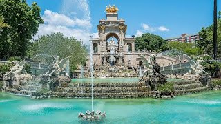 Ciutadella park in Barcelona spain travel ckvlog ciutadellapark [upl. by Irret375]