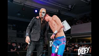 EXCLUSIVE DARBY ALLIN offers AEW contract to NICK WAYNE  SWERVE returns to DEFY Wrestling [upl. by Alol]