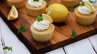 檸檬杯子蛋糕食譜｜【COOKY甜點系列】 Lemon Cupcakes [upl. by Rhynd]