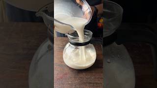 You can make this vegan amp lactose free milk at home from scratch 😍 [upl. by Ithaman]