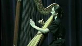 The USA International Harp Competition Spohr  Variations Olga Shevelevich  harp [upl. by Kyre]