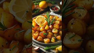 Roasted Rosemary Potatoes Recipe with 5 Main Ingredients 5licious [upl. by Goodrow559]