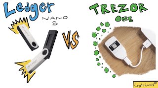 HONEST REVIEW Trezor One VS Ledger Nano S 2021 [upl. by Newcomb]