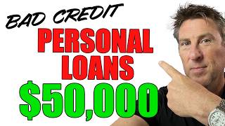 50000 Personal Loan  300 Credit Score Approved FAST Bad Credit OK [upl. by Redan]