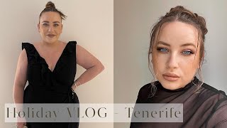 HOLIDAY VLOG amp HOLIDAY MAKEUP GRWM  4 nights in Tenerife  Guayarmina Princess  maxine lee harris [upl. by Achilles883]