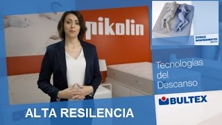 Bultex el colchón de espuma de alta resiliencia más avanzado Pikolin [upl. by Jelle]