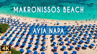 Makronissos Beach Ayia Napas Premier Destination in Cyprus [upl. by Euginimod]