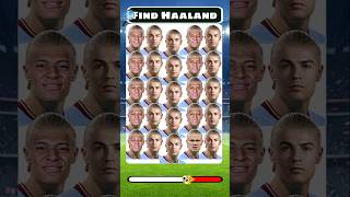 🔥 Erling Haaland Quiz  football shorts haaland [upl. by Ydarg371]