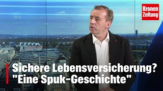 SPÖ ortet Abzocke bei Lebensversicherung  kronetv NACHGEFRAGT [upl. by Trill]