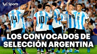 Con el CUTI ROMERO y algunas SORPRESAS LA LISTA DE SCALONI para la doble fecha de ELIMINATORIAS 🇦🇷 [upl. by Hancock]