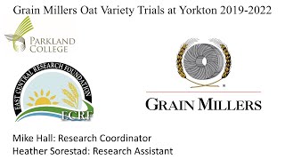 Grain Millers Oat Variety Trials [upl. by Lanevuj637]