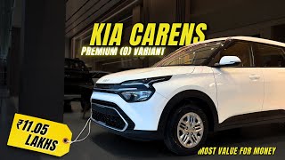 Kia Carens Base Model 2024 Review Features On Road Price [upl. by Yahs632]