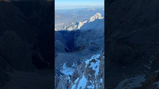 Alpspitze und Höllental ￼von der Zugspitze aus gesehen alpen mountains [upl. by Marabelle]