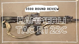 Hammerli Tac R1 22C 3500 Round Review [upl. by Ittap]