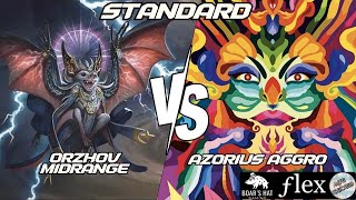 Azorius Aggro VS Orzhov Midrange MTG Standard [upl. by Relyk]