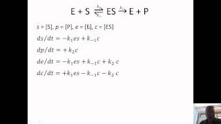 Enzyme Kinetics with MATLAB 1 [upl. by Julie]