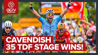 Mark Cavendish Makes Tour de France History [upl. by Carlene100]