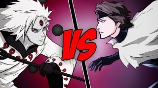 Madara Uchiha VS Sosuke Aizen  Naruto Shippuden VS Bleach [upl. by Hettie]