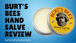 Burts Bees Hand Salve Better than lotion for dry skin [upl. by Nauq]