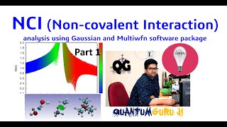 Live NCI Analysis From Scratch Using Gaussian and Multiwfn software NCIPlots Part1Molecules [upl. by Amikehs275]