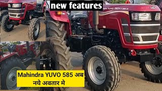 All new Mahindra YUVO TECH  585 Di  With New Colour and Features [upl. by Eeralih]