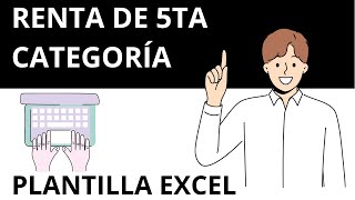 🔴 RENTA DE QUINTA CATEGORIA  PLANTILLA EN excel DE 5ta CATEGORIA 2024 [upl. by Doralynne]