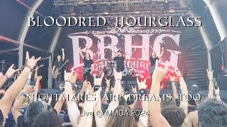 Bloodred Hourglass  Nightmares are dreams too Live  Milagre Metaleiro Open Air 2024 [upl. by Dwane]