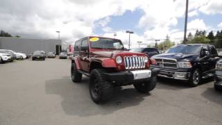 2008 Jeep Wrangler Sahara  ColorRed Rock Crystal Pearl Coat  8L606044  Redmond  Seattle [upl. by Enelec]