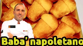 Babà napoletano fatto in casaRicetta nuova facile per tuttiSvelati tanti segreti del mestiere [upl. by Edson]