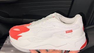 Puma RS X3 TMC 10th Anniversary White Nipsey Hussle shoes [upl. by Eikcid421]