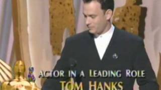 Tom Hanks Wins Best Actor 67th Oscars 1995 [upl. by Nirrek]