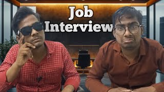 Job Interview 😬  Ek Interview Aesa Bhi 😅  Comedy Interview  Dipesh Dave [upl. by Aicaca]