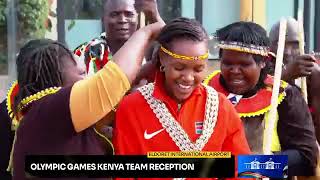 SEE HOW OLYMPIC ATHLETES RECEIVED A WARM RECEPTION UPON ARRIVAL AT ELDORET INTERNATIONAL AIRPORT [upl. by Aillicec567]