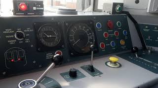 Cab layout of the class 158 dmu at Taunton railway station today 1992020 [upl. by Youngman]