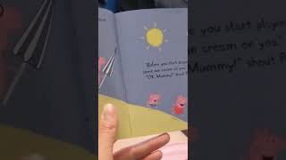 🏖️Peppas Day at the Beach Read Aloud Peppa Pig Book for Children and Toddlers💤😴 [upl. by Gaut]