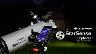 Celestron Star Sense Explorer LT 114AZ Smart phone App Enabled If you buy link is in description [upl. by Erialc691]