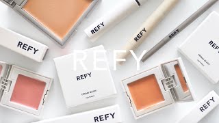 REFY Beauty Review  Brow Collection Summer Skin Cream Blush and Bronzer [upl. by Sorazal388]