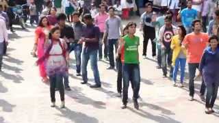 ICC World Twenty20 Bangladesh 2014  Flash Mob University Of Science amp Technology Chittagong USTC [upl. by Nye]