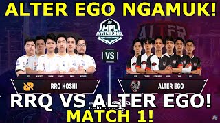 MATCH PENUH DENDAM UNTUK ALTER EGO RRQ VS ALTER EGO MATCH 1 MPLI [upl. by Morena]