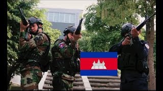 Cambodia Armed Forces Team Training for AASAM 2018 [upl. by Cornell]