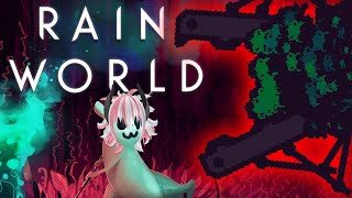 WE FOUND THE ALIEN FRIEND 👽  Rain World Blind Pt 03  VTuber Blind Lets Playthrough Stream [upl. by Westbrooke]