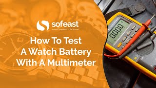 How To Test A Watch Battery With A Multimeter [upl. by Hilar]