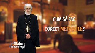 Sfaturi Duhovnicești Cum să fac corect metaniile 04 08 2021 [upl. by Natfa]