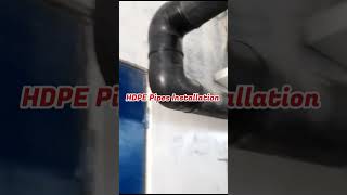 HDPE Pipes Installation part2 hdpepipe pipelinework pipeline [upl. by Phelgen]