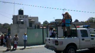 Desfile de carnaval Barrio de Atenco Santa Isabel Tetlatlahuca [upl. by Farhi25]